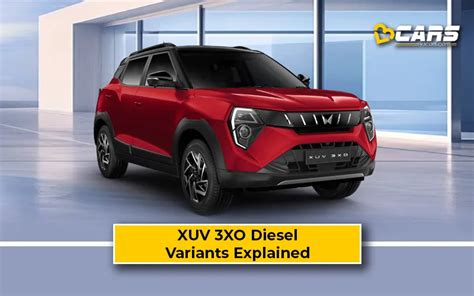 mahindra xuv 300 variants explained|May 2024 .